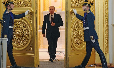 Vladimir Putin`s approval rating at record levels